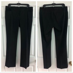 Express Coulmnist Black Slacks